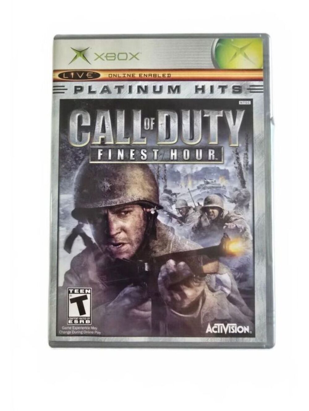Call of Duty: Finest Hour Platinum Hits Xbox Game